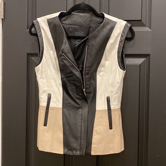 Genuine leather Bebe vest - Picture 2 of 8